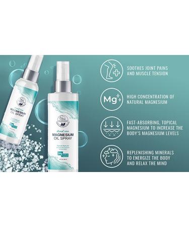 Natural Elephant Dead Sea Magnesium Oil Spray - 4 fl oz (120ml) - Buy Online on GoSupps.com
