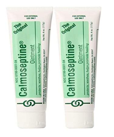 Calmoseptine Ointment by Calmoseptine, 4 Ounce (Pack of 2)