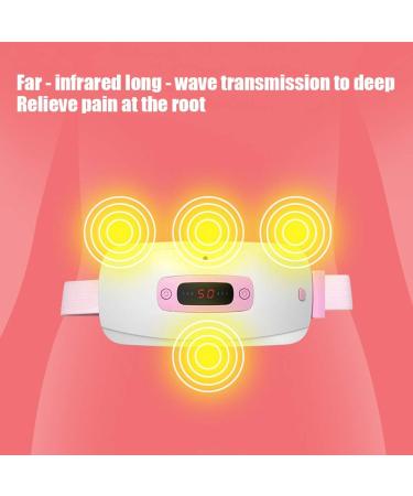 Herchr Wireless USB Heating Belt for Period Cramp Relief - Pain Massager for Women & Girls | Fast Heating Compress Pad - Buy Online on GoSupps.com
