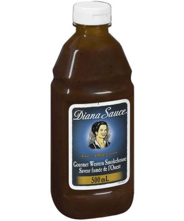 Diana Western Smokehouse Barbecue Sauce 500ml (Pack of 10) Smokehouse Barbecue - Buy Online on GoSupps.com