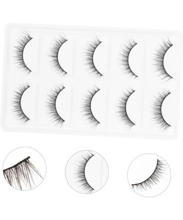 Beavorty 15 Pairs Short Eyelash Faux Dramatic Eyelashes reusable eyelashes artificial eyelashes Handmade Eyelashes Glue False Lashes False Eye Lashes cross Accessories artificial fiber 3d - Buy Online on GoSupps.com