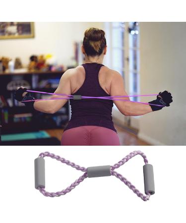 Figure 8 Resistance Band - Portable Resistance Band in Figure 8 Shape | Shoulder Exercise Equipment Elastic Back Workout Equipment Fitness Pulling Rope for Arm - Buy Online on GoSupps.com