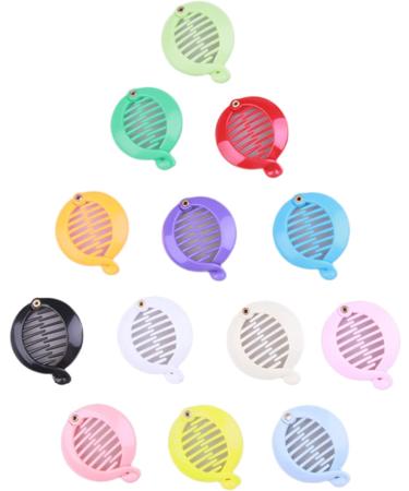 Banana Hair Clip for Women Combs Banana Hair Comb Clip Fish Shape Hair Clip Round Banana Clip Ponytail Holder Round Banana Clip Black - Buy Online on GoSupps.com