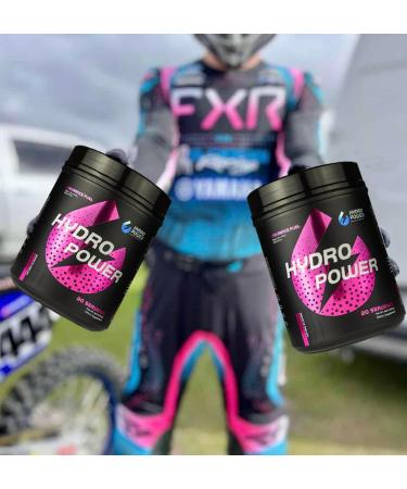 Hydro Power Endurance Fuel | High Carb Vegan Supplement | Maximize Performance & Electrolytes | Gluten-Free Pink Lemonade 20 Servings - Buy Online on GoSupps.com