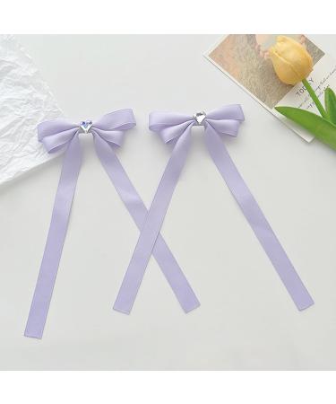 2 Pieces Bowknot Hairpin For Sweet Girls Cute Sweet Charm Hair Barrettes Aesthetics Cloth Hair Accessories Festival Hair Barrettes For Daily Life Large Lovely Hair Barrettes For Woman Hair - Buy Online on GoSupps.com