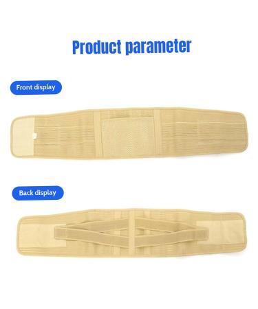 Back Braces for Lower Back Pain Relief Breathable Back Support Belt Adjustable Lumbar Support Belt Reinforced Bones Back Pain Belt M - Buy Online on GoSupps.com