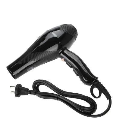 Ionic Hair Dryer Professional 3000W Black Salon Hair Blow Dryers Styling Tool for Women and Men with Concentrator and Comb Nozzles Attachments