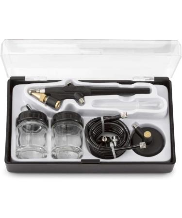Injector Air Compressor Air Brush Paint Set for Art Craft Cake Fog Sprayer Model Coloring - Buy Online on GoSupps.com
