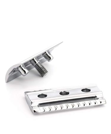 MHLE TRADITIONAL R89 Double Edge Safety Razor - Premium Barbershop Quality Razor for Men - Buy Online on GoSupps.com