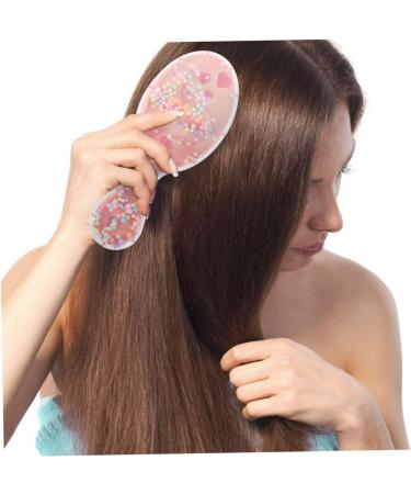 BCOATH OVALE Travel Hairbrush | Small Decorative Hair & Tanning Comb | Disgamination Brush (18.50x7.50cm) - Perfect for Home & On-the-Go - Buy Online on GoSupps.com