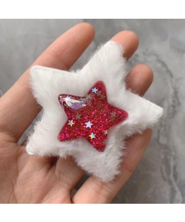 AJTUTUS Plush Sequins Star Shape Hair Clip Halloween Costume Headwear for Women Birthday Party Carnivals Theme -slip Hairpin - Buy Online on GoSupps.com
