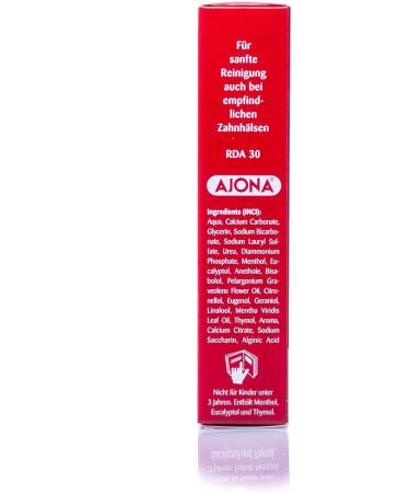 Ajona Medical Toothpaste Concentrate for Teeth Gums & Tongue - 3 x 25 ml | International Shipping Available - Buy Online on GoSupps.com