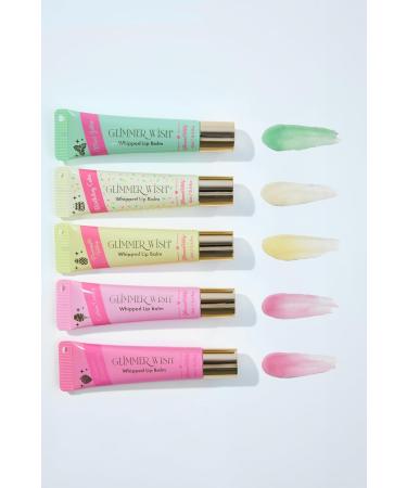 Glimmer Whip Whipped Lip Balm Dream Set 5-Flavor Organic Lip Butter Gift Set with Heart-Shaped Applicator Pink Poof Charm Dermatologist Tested Hydrating Organic Oils & Butters Cruelty-Free - Buy Online on GoSupps.com