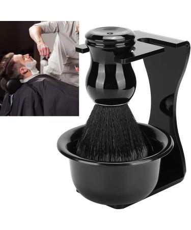 Premium 3-in-1 Shaving Set - Brush Soap Bowl & Holder for Ultimate Wet Shaving Experience - Buy Online on GoSupps.com