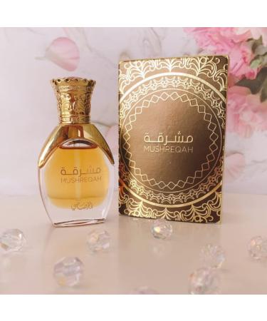 Rasasi Mushreqah Concentrated Perfume Oil 0.5 Ounce (Unisex) warm and spicy 0.5 Fl Oz (Pack of 1) - Buy Online on GoSupps.com