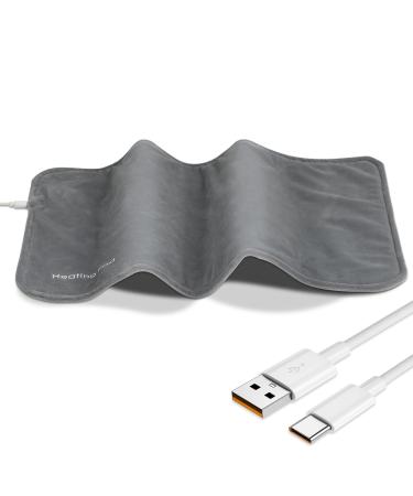 Tragbar USB heating pillow 5V washable winter thermal pillow Graphen travel blanket 30 x 60cm Hand-foot warmers Harming ceilings for back neck shoulder and antispasmodic