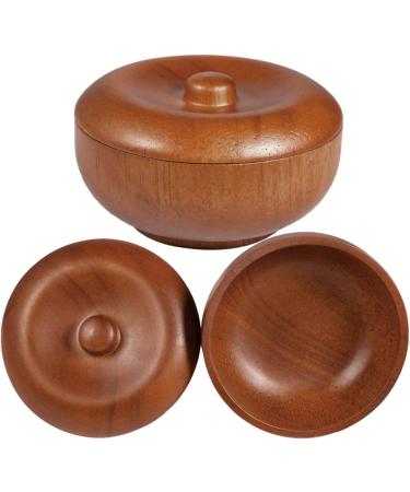 Beaupretty 2 STK Wooden Razor Shells for Men Shaving Soap & Foam Set with Lid Ideal Shaving Accessories - Buy Online on GoSupps.com