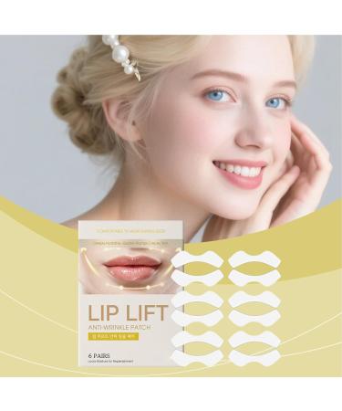 Lip Wrinkle Plasters 6 Pairs 5x7cm Lip Anti Wrinkle Pads Lifting Moisturizing Skin Care Patches Line Care Treatment For Overnight Recovery Daily Hydration and Smoothing Use - Buy Online on GoSupps.com