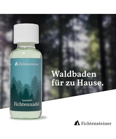 Fichtensteiner Sauna Infusion - Spruce Needle 100ml | Economical Sauna Accessory for Up to 100 Infusions - Buy Online on GoSupps.com