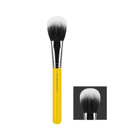 Bdellium Tools Studio Series 985 Duo Fiber Powder Brush - Professional Makeup Tool with Soft Synthetic Fibers for Lightweight Application - Yellow (1pc - Buy Online on GoSupps.com