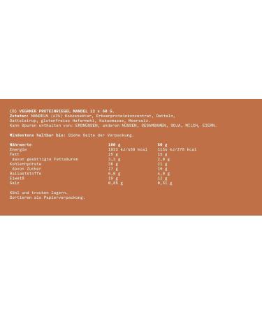 OATLAWS Protein Bar Almond 12-Pack | 60g Nutrient Bar | 13g Protein | Gluten-Free | No Added Sugar & Additives - Buy Online on GoSupps.com