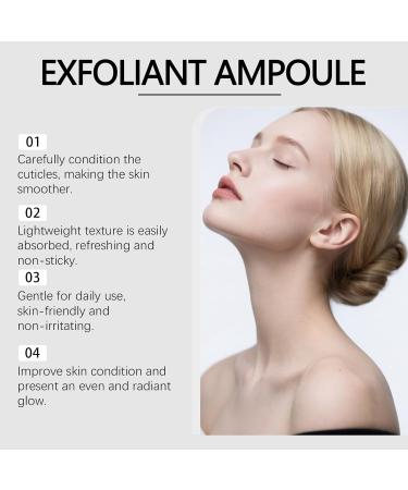 Rubu22a 2025 new black and white rice peeling upgrade peel shot glow rice ampoule duo peeling gel moisturizing ampoule for daily skin care 80 ml + 80 ml 037 g 300er Pack - Buy Online on GoSupps.com