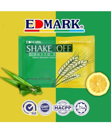 EDMARK Shake Off Phyto Fiber Drink Pandan 20gx12 Sachets - Buy Online on GoSupps.com