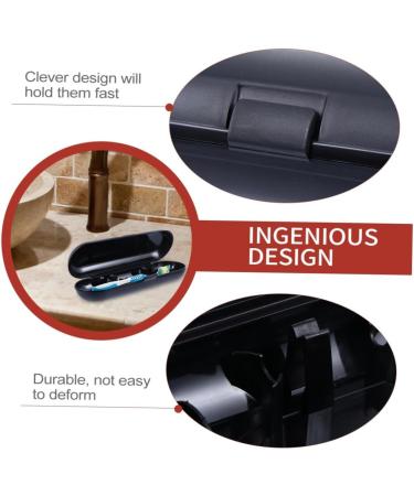Plafope Portable Toothbrush Storage Box - 2 Piece Travel Case & Electric Toothbrush Holder - Buy Online on GoSupps.com