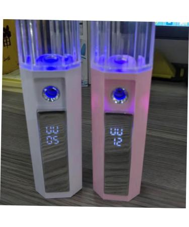 Housoutil 1pc Mini Humidifier Spray Humidifier Skin Moistener Portable Humidifier Sprayer Face Steamer Charge 15.60X3.60X3.60CM - Buy Online on GoSupps.com