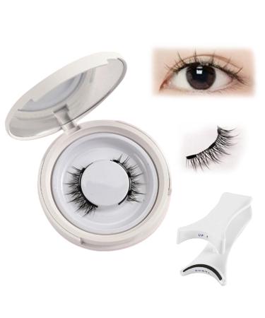 Lumilux Brillash Magnetic Lash Kit Elaracraft Magnetic Eyelashes Elara Craft Magnetic Eyelashes Lumilux Brillash Magnetic Lashes with Applicator Reusable Elaracraft Magnetic Lashes 2 Pair (UB03)