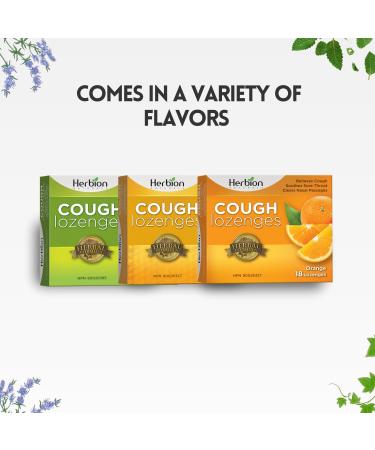 Herbion Naturals Cough Drops Honey Lemon 18 Count - Buy Online on GoSupps.com