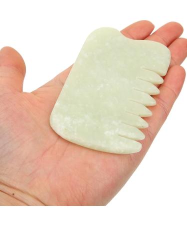 UthClo 2-St Jade Kamm - Premium Head Massage Device & Scalp Scraping Comb for Relaxation | International Shipping - Buy Online on GoSupps.com