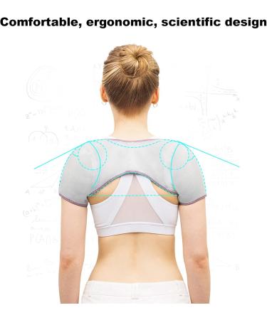 Buy Double Shoulder Support Brace - Graphene Fibre Heat Conduction Breathable Unisex Protector (XL) | International Shipping - Buy Online on GoSupps.com