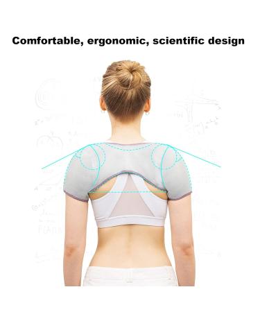 Double Shoulder Support - Breathable Adjustable Graphene Fibre Shoulder Brace Wrap for Unisex - XL Size - Pain Relief & Protection - Buy Online on GoSupps.com