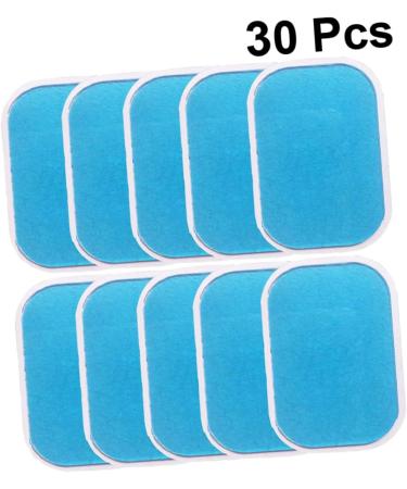 Beavorty 30 Abdominal Toner Gel Pads - Hydrogel Replacement Pads for Intelligent Fitness Equipment - Buy Online on GoSupps.com