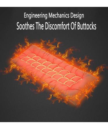 Indoor Outdoor Seat Pad Thicken Durable Wooden Bench Cushion Lounge Garden Chaise Swing Mattress with Tie Rope Anti-Slip 2 or 3 Seater Mat Blue 45*120cm - Buy Online on GoSupps.com