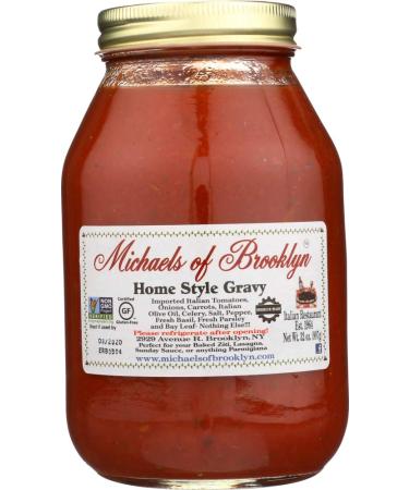 Michaels Of Brooklyn Home Style Sauce, 32 Oz - Buy Online on GoSupps.com