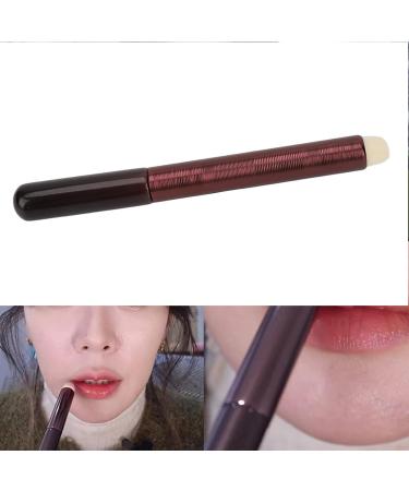 Round Head Lipstick Brush Portable Artificial Fiber Lipstick Applicator Skin Friendly Small Concealer Brush for Home Beauty Salon Practical Makeup Brush for Eyeshadow Lipstick Concealer - Buy Online on GoSupps.com
