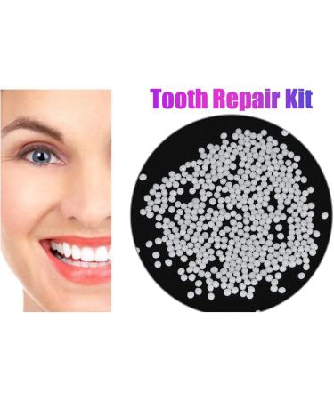 Jojomi Thermo-Pearl Tooth Veneer Set - Temporary Denture Repair for Gaps & Broken Teeth - 30 ml - Buy Online on GoSupps.com