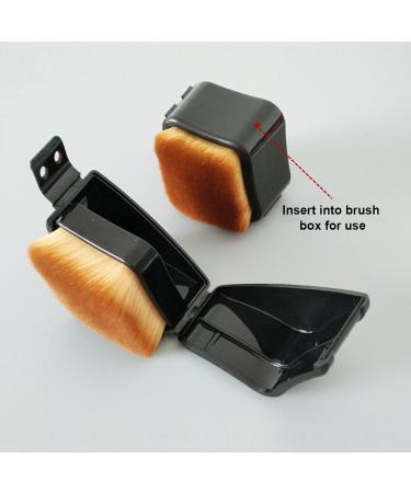 Liquid Foundation Brush for Face | Foundation Concealer Brush | Liquid Powder Brush Rhombic Make up Brush Flat Top Cosmetics Applicator Face Makeup Tool - Buy Online on GoSupps.com