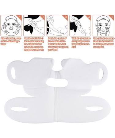 10 pieces Facial Slimming Lifting Chin Belt V-shaped thin Face Hydrotherapy Whitening Pull Mask for Neck and Chin Lift Anti-Aging Reduce Wrinkles Dark Spots and Fine Lines Reduce Double Chin - Buy Online on GoSupps.com