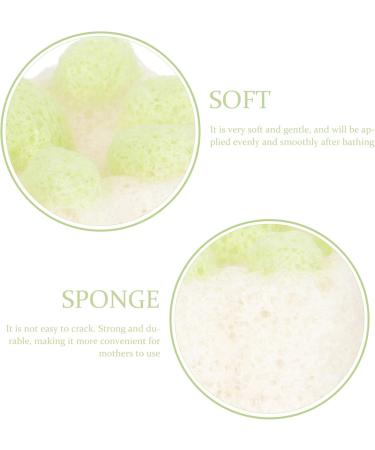 Kisangel Baby Facial Foam Loofah Sponge - Cat Paw Bath Sponge for Toddlers | Gentle Cleansing Pads & Body Powder Puff - Ideal for Bathing & Shower 4.9x4.8CM - Buy Online on GoSupps.com