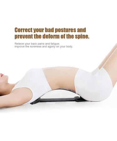 Multi-Level Magnetic Back Support & Lumbar Stretcher for Pain Relief | Relaxation & Spine Massage - Buy Online on GoSupps.com