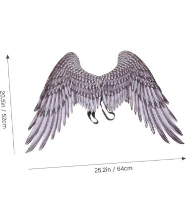 minkissy Decor Dress up Prop Photo Prop Dress up Accessories Stage Performance Props Cosplay Props Stage Performance Accessories Elastic Band Wing Men and Women Halloween - Buy Online on GoSupps.com