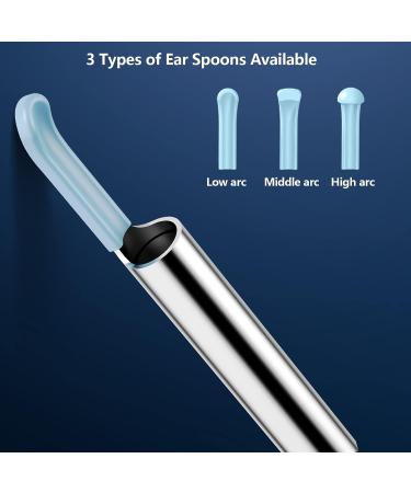 WEBEST Earwax Cleaner with Camera - Otoscope Ear Wax Removal Kit | Wireless Earwax Elimination Tool for iOS & Android | 8 Ear Picker + 6 Ear Spoon Included - Buy Online on GoSupps.com