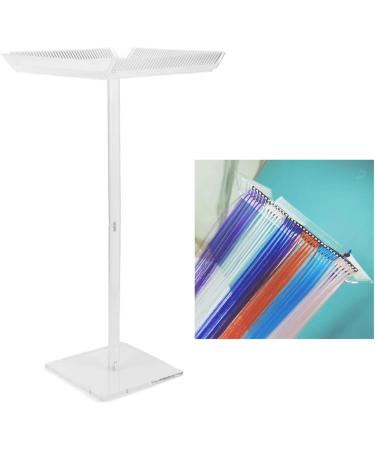 Hair Extension Holder Acrylic Hair Extension Stand Wigs Styling Tool Hair Hanger Professional Transparent Braiding Rack Hair Extension Separator Holder for Hair Salon Home - Buy Online on GoSupps.com