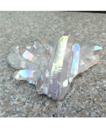 Natural Crystal Rough Natural White Crystal Aura Quartz Stone Cluster Specimen 150g-380g Beautiful Natural Crystal Stone QINTINYIN (Color : 210g-260g) - Buy Online on GoSupps.com