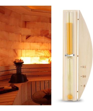 Bagima Sauna Timer Clock - 15 Minutes Luxury Hourglass Timer for Sauna Room & Home Decor - International Shipping Available - Buy Online on GoSupps.com