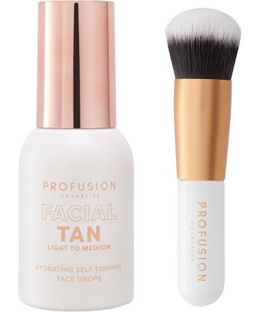 PROFUSION COSMETICS Ensemble de bronzage pour le visage | L ger moyen - Buy Online on GoSupps.com