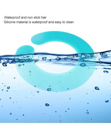 Waterproof Haircut Collar - Silicone Hair Cutting Pad for Dyeing & Stylist Use | Professional Hair Neck Protection (Green - Buy Online on GoSupps.com